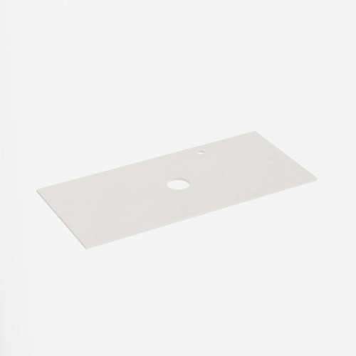 Encimera lavabo Dekton blanco roto 101x46x1.2 cm