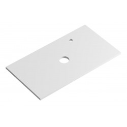 Encimera lavabo Pietra blanco 91x49x2 cm