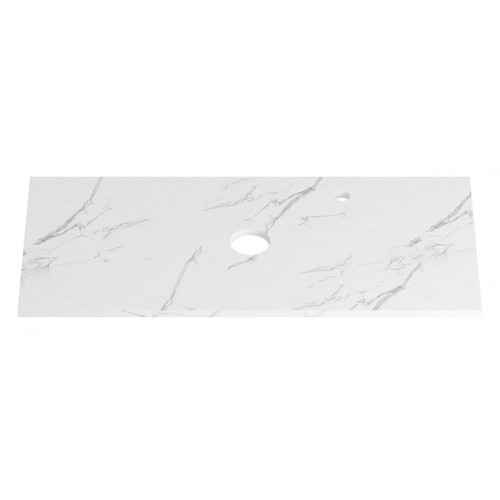 Encimera lavabo Posar piedra 100x46x2 cm