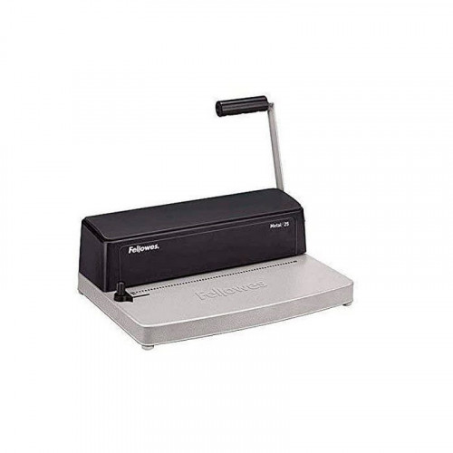 Encuadernadora Para Espiral Fellowes Metal 25 Perfora 10 Hojas A4 Encuaderna Hasta 450 Hojas
