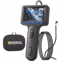Endoscopio con pantalla de 2,8'', Ø 6,2 mm, cámara móvil de 210°