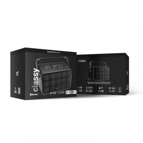 Energy Sistem Classy Altavoz Bluetooth de Diseño Retro 150W Negro