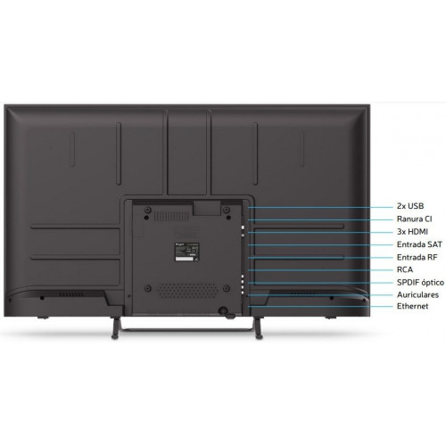 ENGEL LE4395QLED Negro - TV 43