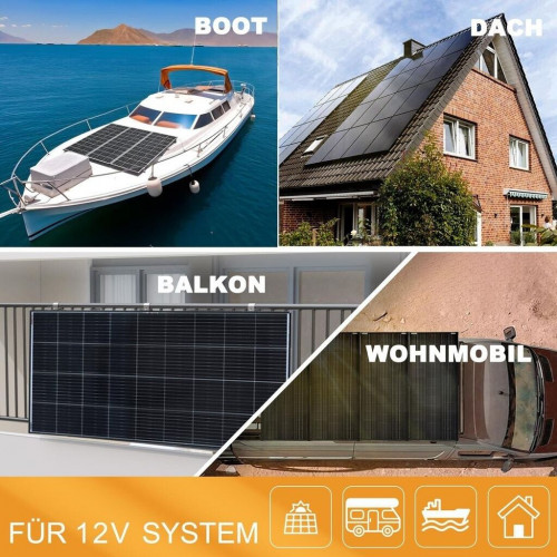 Enjoy-Solar Solar Panel PERC Mono 12V 200W (ES200M36)