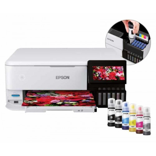 EPSON MULTIFUNCION FOTOGRAFICA ECOTANK ET-8500 A4 DEPOSITOS RECARGABLES 114