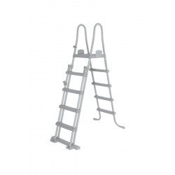 Escalera de piscina de seguridad Bestway de 5 peldaños 132 cm