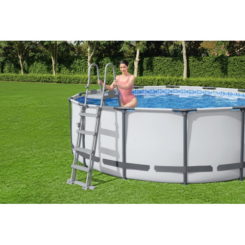 Escalera de piscina de seguridad Bestway de 5 peldaños 132 cm