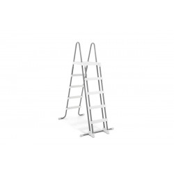 Escalera de seguridad para piscina 8 peldaños INTEX