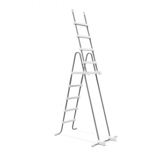 Escalera de seguridad para piscina 8 peldaños INTEX