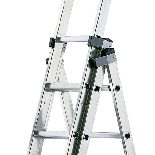 Escalera Profesional 2 Tramos y 7 Peldaños