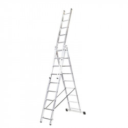Escalera transformable ALTIPESA 3 tramos - Número peldaños 3x9