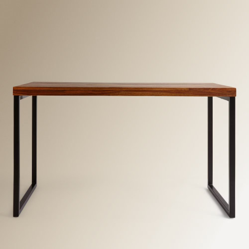 Escritorio de madera de palisandro Bombay EuroVolter Nogal