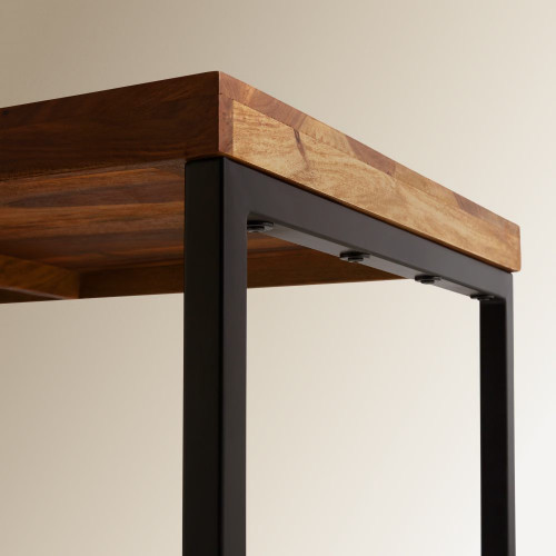 Escritorio de madera de palisandro Bombay EuroVolter Nogal