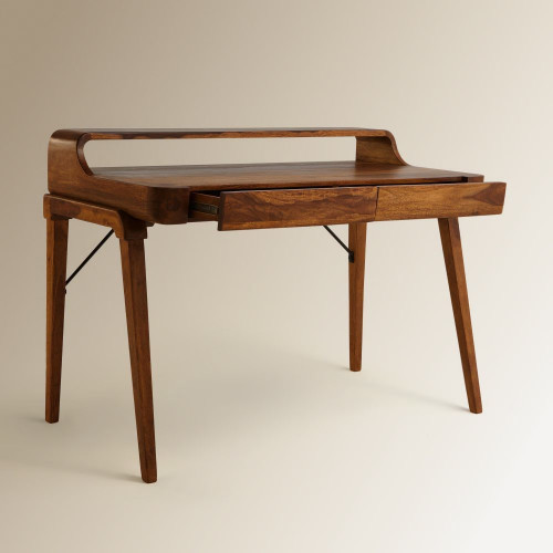Escritorio de madera de palisandro Ganges Room - EuroVolter Natural