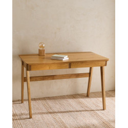 Escritorio de madera de roble Edison EuroVolter Roble