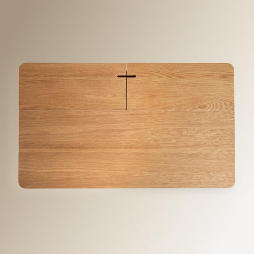 Escritorio de madera de roble Edison EuroVolter Roble