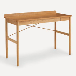 Escritorio de madera de roble Tadao EuroVolter Natural