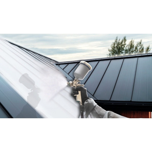 Escudo térmico total CLIMATECH PRO Fischer 9L color blanco membrana aislante interior/exterior para pared, techo, fachada, habitación, tejado con base agua