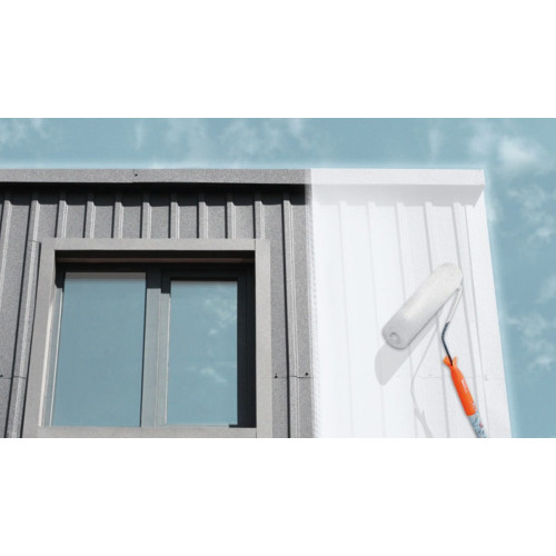 Escudo térmico total CLIMATECH PRO Fischer 9L color blanco membrana aislante interior/exterior para pared, techo, fachada, habitación, tejado con base agua
