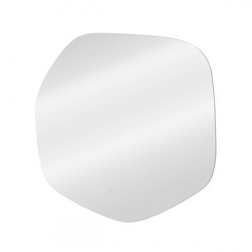 Espejo de baño asimétrico con luz LED ambiente Modern Meteor 100x90 cm con antivaho, táctil