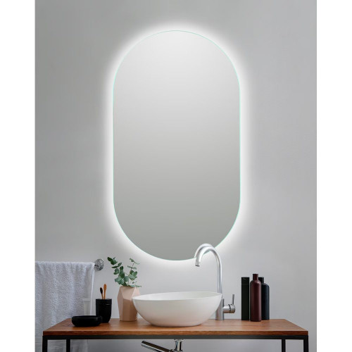 Espejo de baño con luz LED perimetral Capsule Bathstage