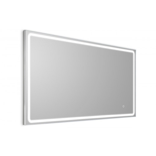 Espejo de baño rectangular con luz LED Mia 100x80 cm