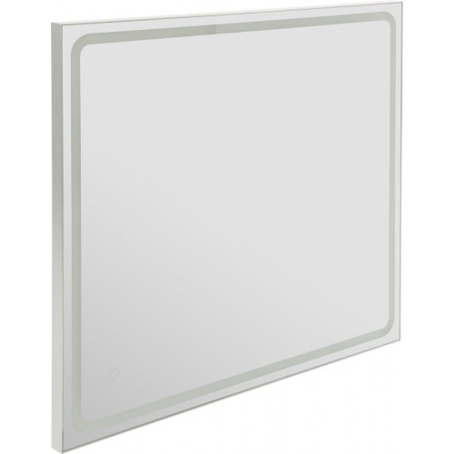 Espejo de baño rectangular con luz LED Mia 100x80 cm