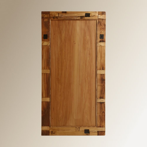 Espejo de pie de madera de olmo Opium EuroVolter Natural