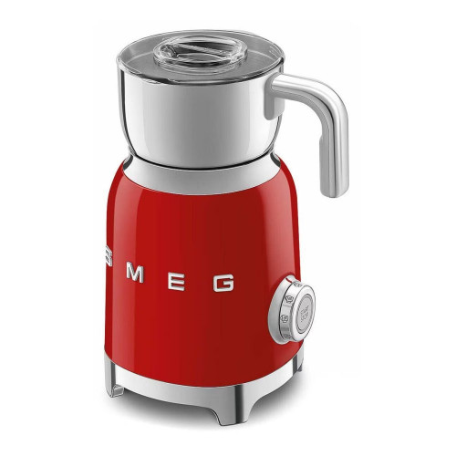 Espumador de leche Smeg MF11RDEU con estética 50'Style y acabado brillante Rojo
