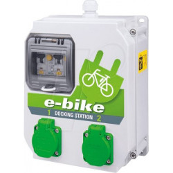 Estación de acoplamiento E-bike, 2 puertos