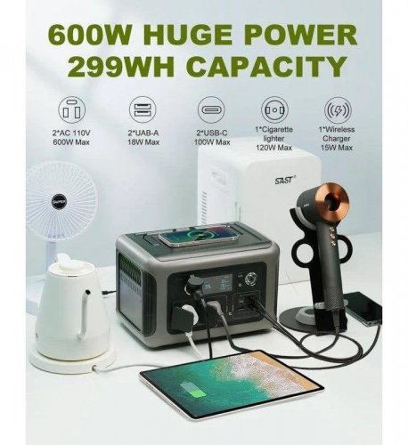 Estación de energía portátil ALLPOWERS R600
