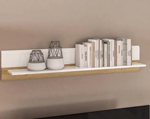 Estante de pared adagio 134x20x25