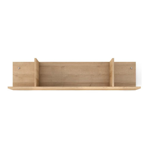 Estante de pared con trasera Home EuroVolter Blanco