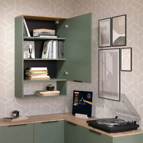 Estante de Pared Wido 60 X 100 cm Con Puerta Vicco