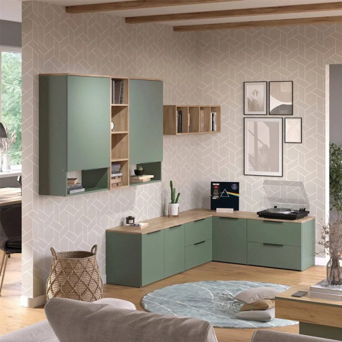 Estante de Pared Wido 60 X 100 cm Con Puerta Vicco