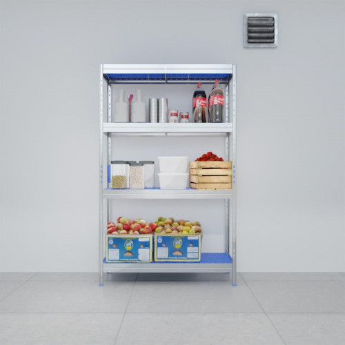 Estantería aluminio para alimentación AR SHELVING de 180x110x50cm 175 Kgs/nivel