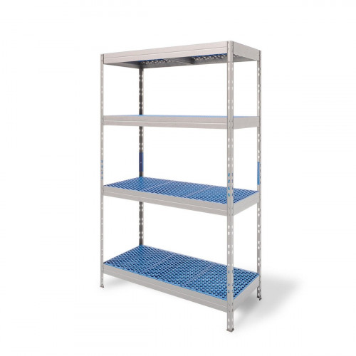 Estantería aluminio para alimentación AR SHELVING de 180x110x50cm 175 Kgs/nivel