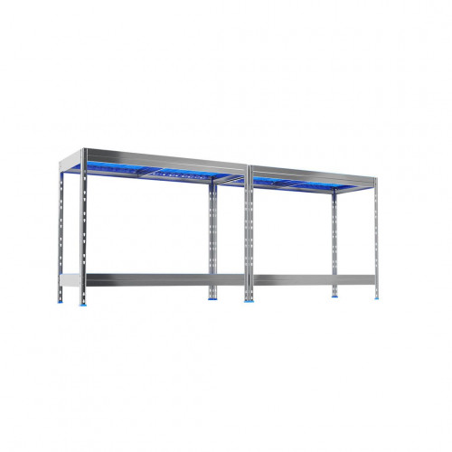 Estantería aluminio para alimentación AR SHELVING de 180x110x50cm 175 Kgs/nivel