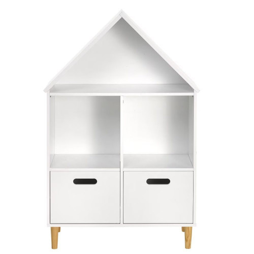 Estantería con 2 cajones House Mini Home - EuroVolter Blanco