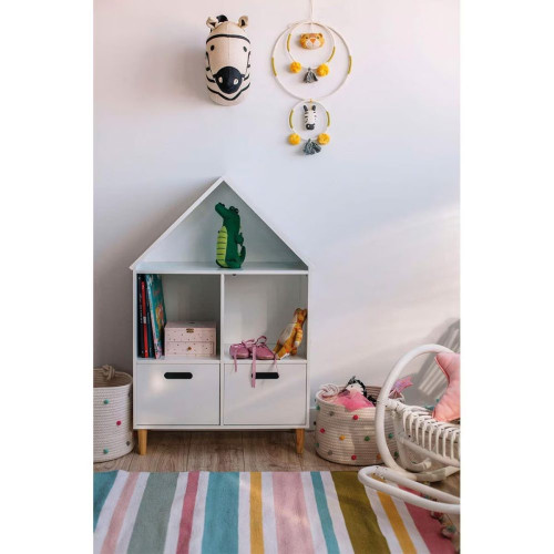 Estantería con 2 cajones House Mini Home - EuroVolter Blanco