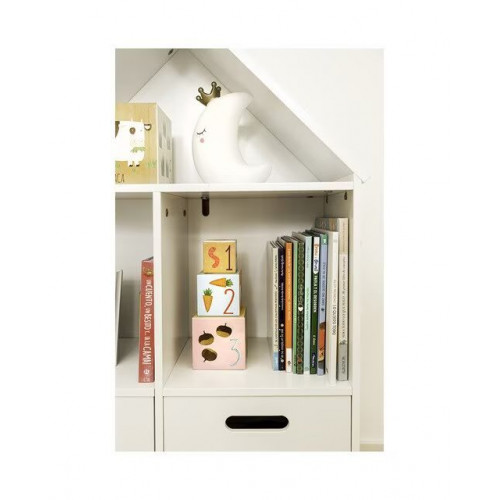 Estantería con 2 cajones House Mini Home - EuroVolter Blanco