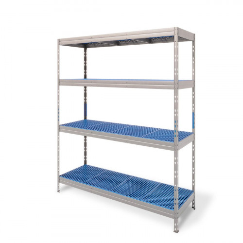 Estantería de aluminio para alimentación AR SHELVING de 180x150x50cm 175 Kgs/nivel