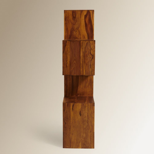 Estantería de madera de palisandro Bombay EuroVolter Nogal