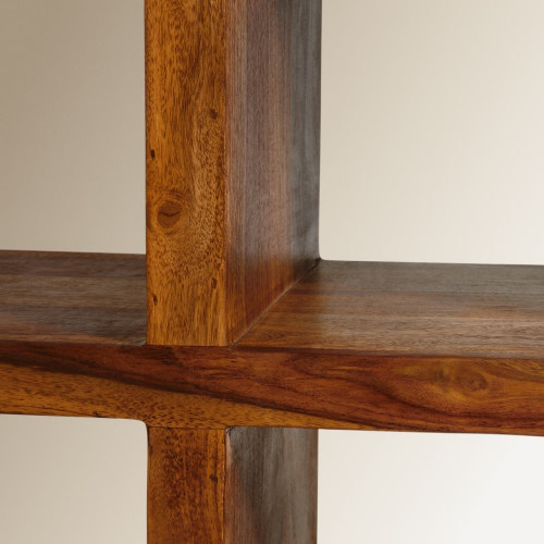 Estantería de madera de palisandro Bombay EuroVolter Nogal