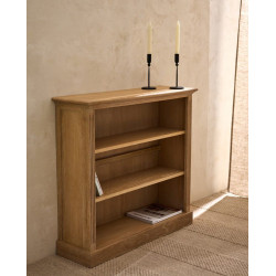 Estantería de madera de roble Vintage EuroVolter Natural