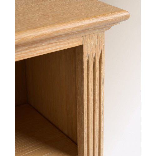 Estantería de madera de roble Vintage EuroVolter Natural
