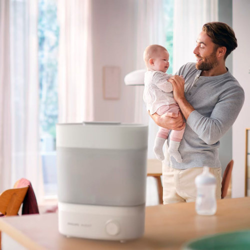 Esterilizador Philips Avent con Secador de Biberones blanco Blanco
