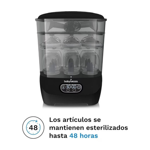 Esterilizador y secador Baby Brezza de biberones Sterylazer + Dryer Advanced Negro