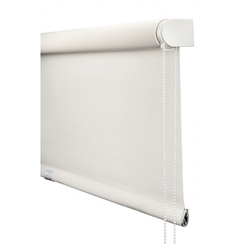 Estor enrollable screen 5% térmico Industry de 220x250cm PVC liso blanco con cadena