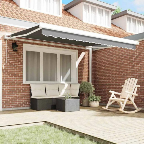 Estructura de toldo blanca de aluminio ×